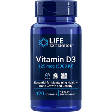 Life Extension Vitamin D3 5,000 IU - Haz Tu Pedido