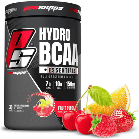 ProSupps HYDROBCAA + ESSENTIALS - Ponche de Frutas - 414 g - Haz Tu Pedido