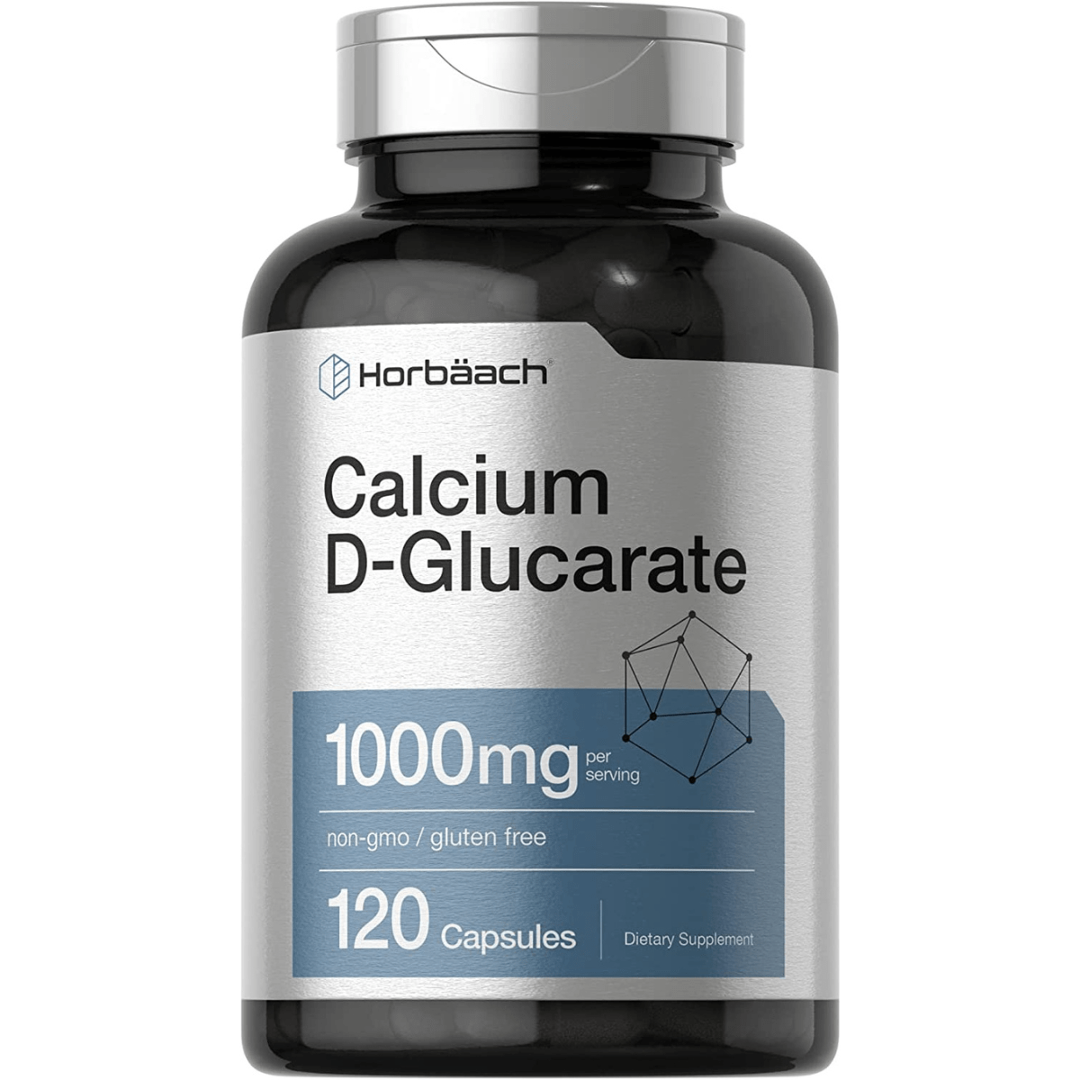Horbaach Calcium D-Glucarate 1000 mg - 120 Cápsulas - Haz Tu Pedido