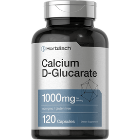 Horbaach Calcium D-Glucarate 1000 mg - 120 Cápsulas - Haz Tu Pedido