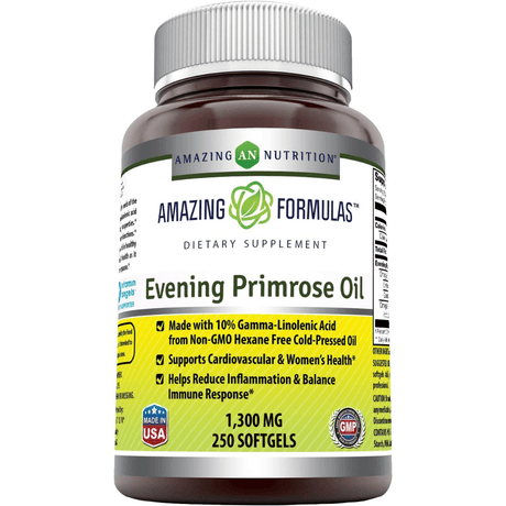 Amazing Nutrition Evening Primrose Oil 1300 Mg - Haz Tu Pedido