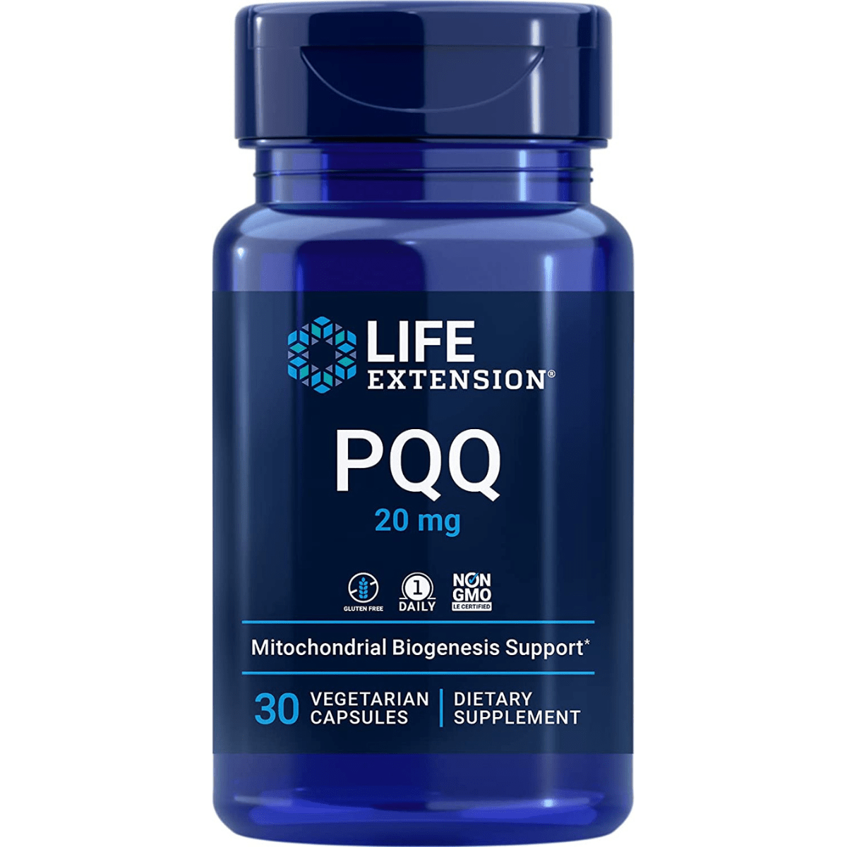 Life Extension PQQ (Pyrroloquinoline Quinone) 20 mg - 30 Cápsulas Vegetarianas - Haz Tu Pedido