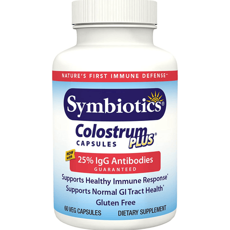 Symbiotics Colostrum Plus - 60 Cápsulas - Haz Tu Pedido