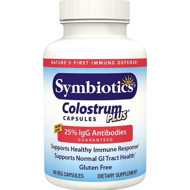 Symbiotics Colostrum Plus - 60 Cápsulas - Haz Tu Pedido