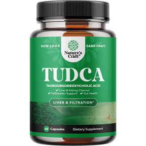 Natures Craft TUDCA 500 mg - 60 Cápsulas - Haz Tu Pedido