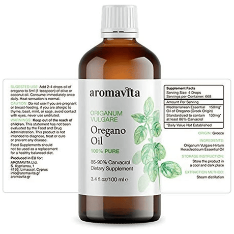 Aromativa 100% Pure Greek Oregano Oil - Haz Tu Pedido