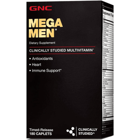 GNC Mega Men Multivitamin For Men - 180 Comprimidos - Haz Tu Pedido