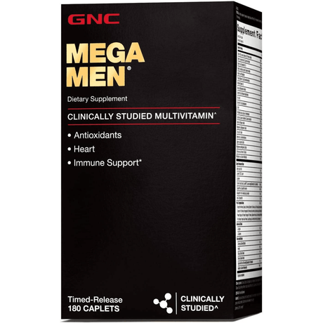 GNC Mega Men Multivitamin For Men - 180 Comprimidos - Haz Tu Pedido