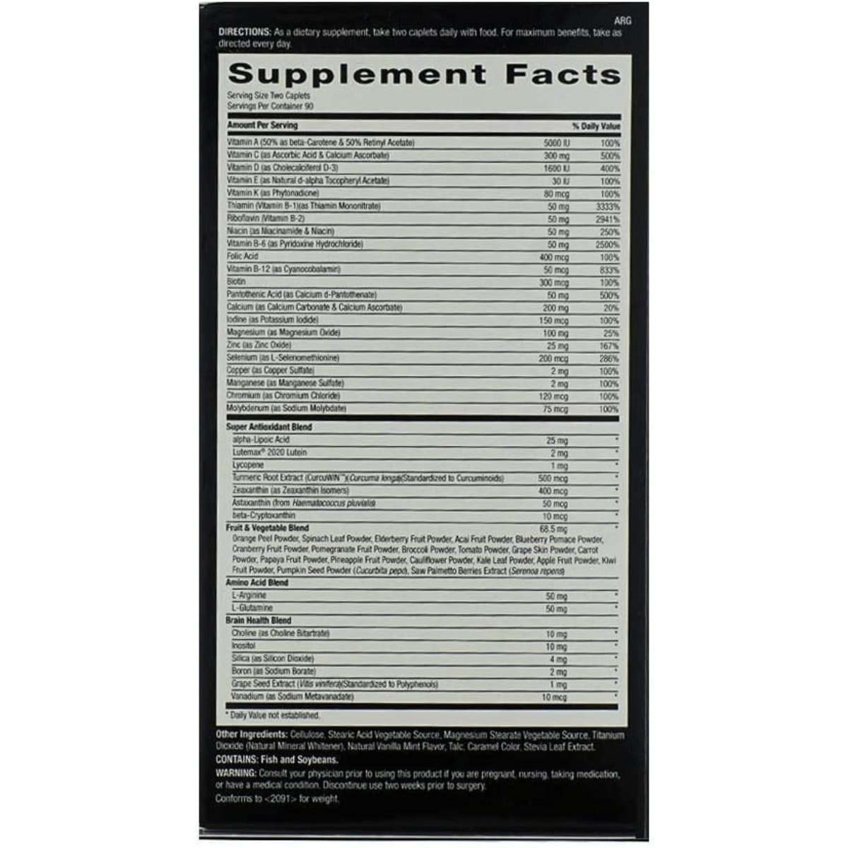 GNC Mega Men Multivitamin For Men - 180 Comprimidos - Haz Tu Pedido