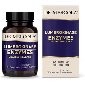 Dr. Mercola Lumbrokinase Enzymes - 30 Cápsulas - Haz Tu Pedido