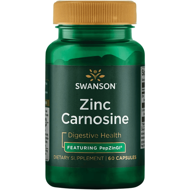 Swanson Zinc Carnosine - 60 Cápsulas - Haz Tu Pedido