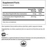 Swanson Zinc Carnosine - 60 Cápsulas - Haz Tu Pedido