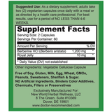 Doctor Recommended Berberine Plus 1200 mg - 120 Cápsulas Vegetales - Haz Tu Pedido