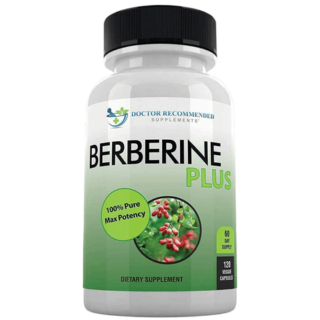 Doctor Recommended Berberine Plus 1200 mg - 120 Cápsulas Vegetales - Haz Tu Pedido