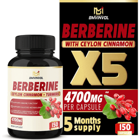 BMVINVOL Berberina 4700 mg - 150 Cápsulas - Haz Tu Pedido