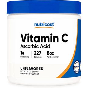 Nutricost Vitamina C - Sin Sabor - Haz Tu Pedido