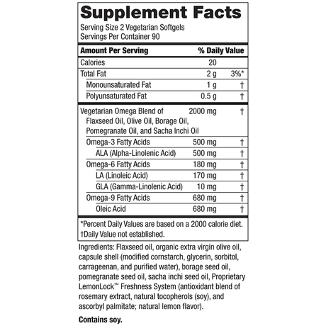 Purity Products Omega 3-6-9 - Haz Tu Pedido