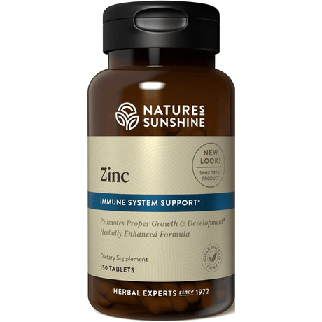 Nature's Sunshine Zinc - 150 Tabletas - Haz Tu Pedido