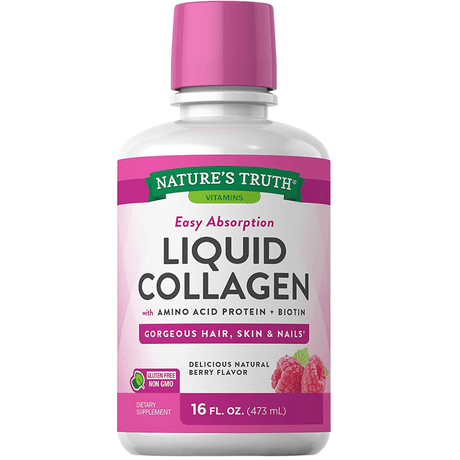 Natures Truth Liquid Collagen - Bayas - 473 ml - Haz Tu Pedido
