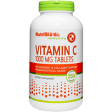 NutriBiotic Vitamin C 1000 Mg - 250 Tabletas - Haz Tu Pedido
