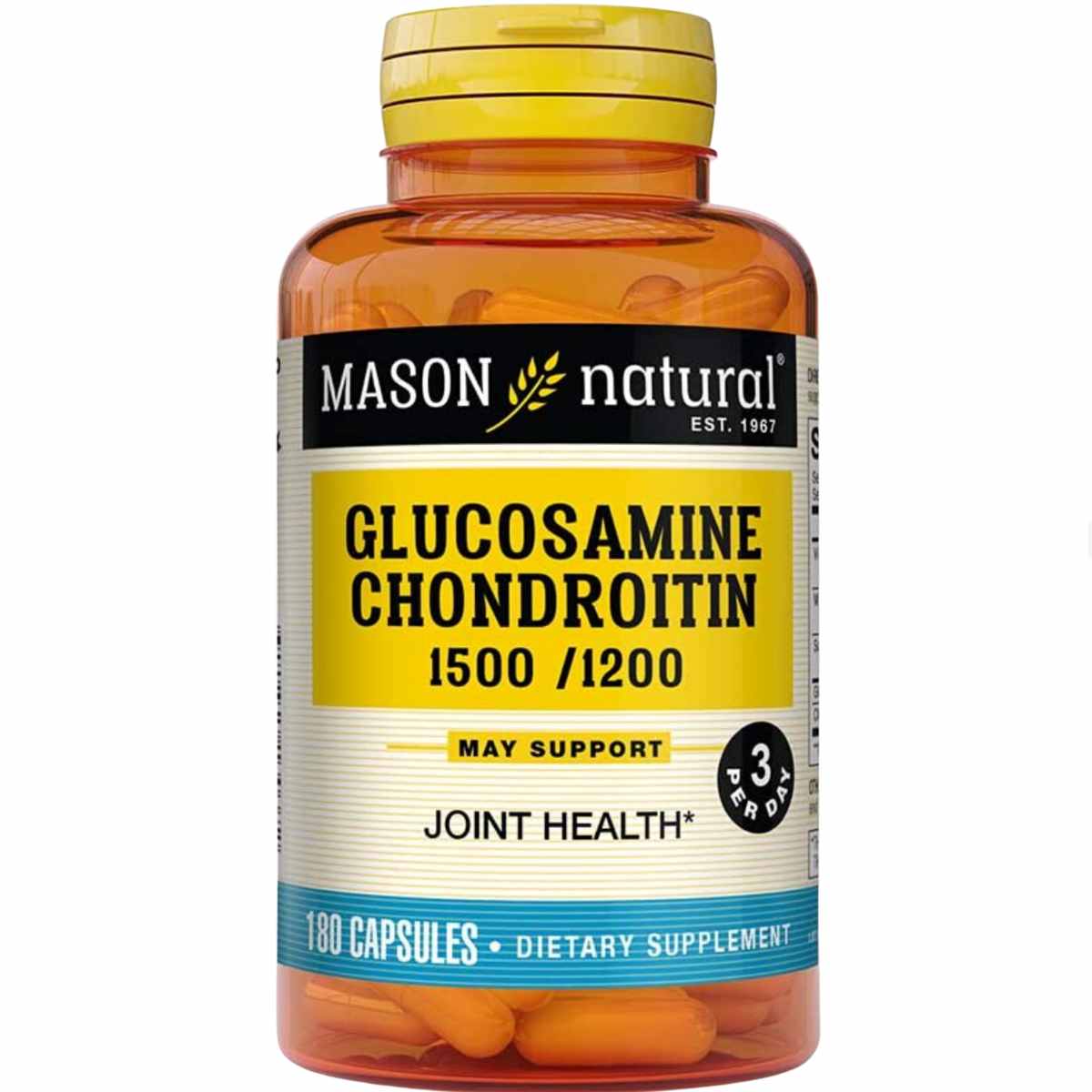 Glucosamina con Condroitina - 180 Cápsulas - Haz Tu Pedido