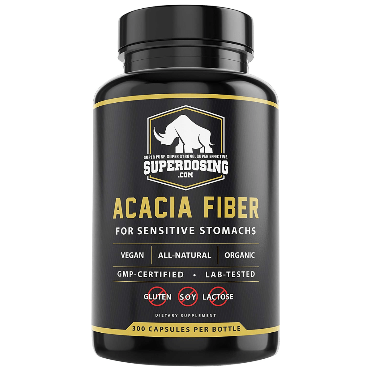 SuperDosing Acacia Fiber - 300 Cápsulas - Haz Tu Pedido