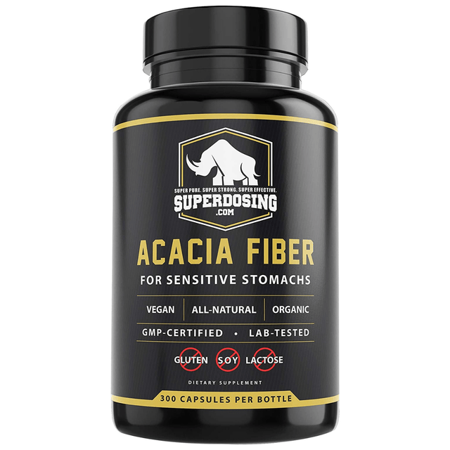 SuperDosing Acacia Fiber - 300 Cápsulas - Haz Tu Pedido