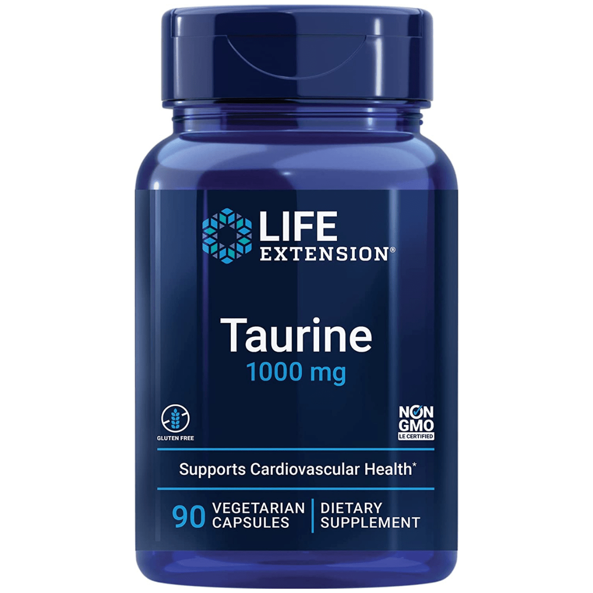Life Extension Taurine 1000 mg - 90 Cápsulas Vegetarianas - Haz Tu Pedido