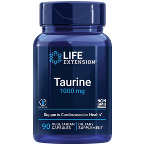 Life Extension Taurine 1000 mg - 90 Cápsulas Vegetarianas - Haz Tu Pedido