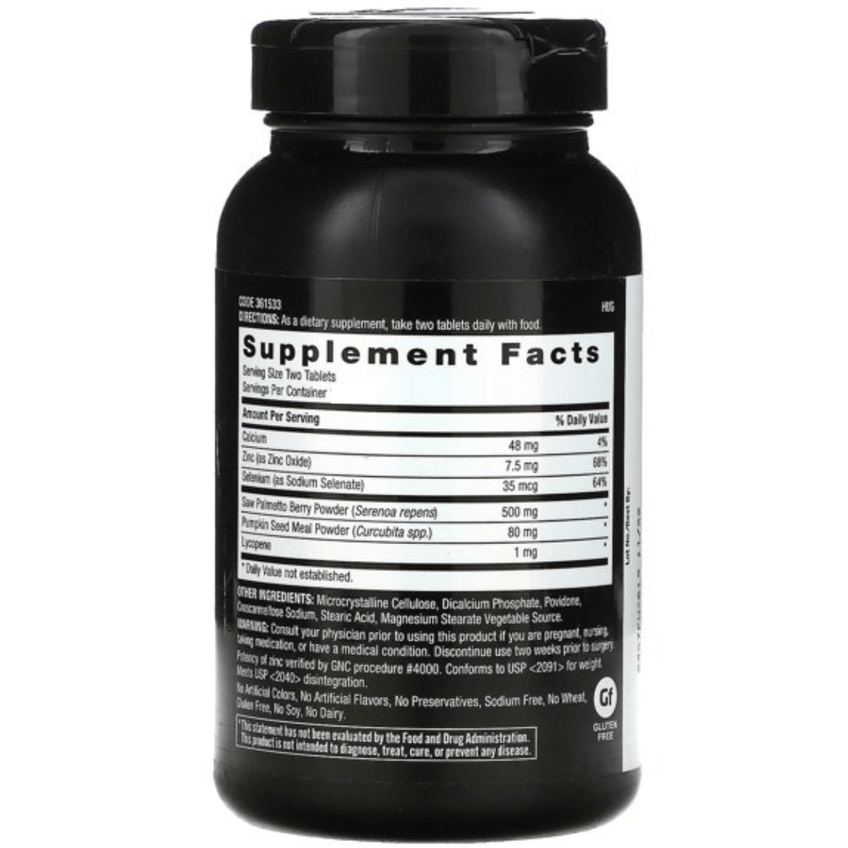 GNC Saw Palmetto Formula - Haz Tu Pedido