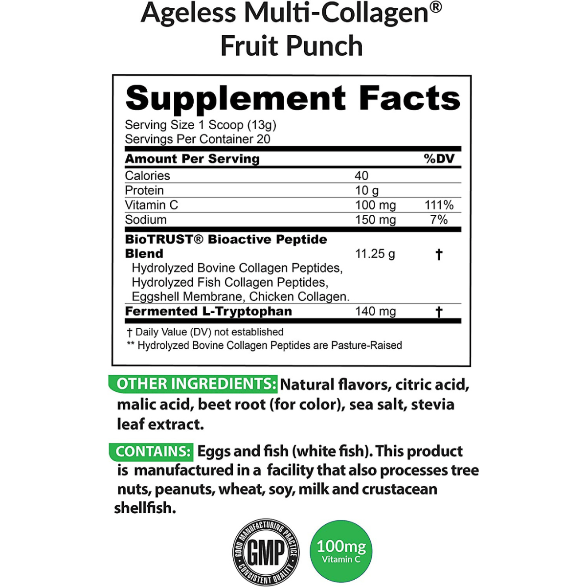 BioTrust Ageless Multi - Collagen - Haz Tu Pedido