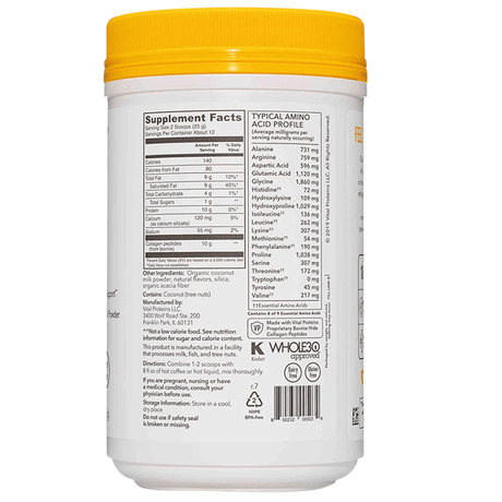 Vital Proteins Crema de Colágeno - Haz Tu Pedido