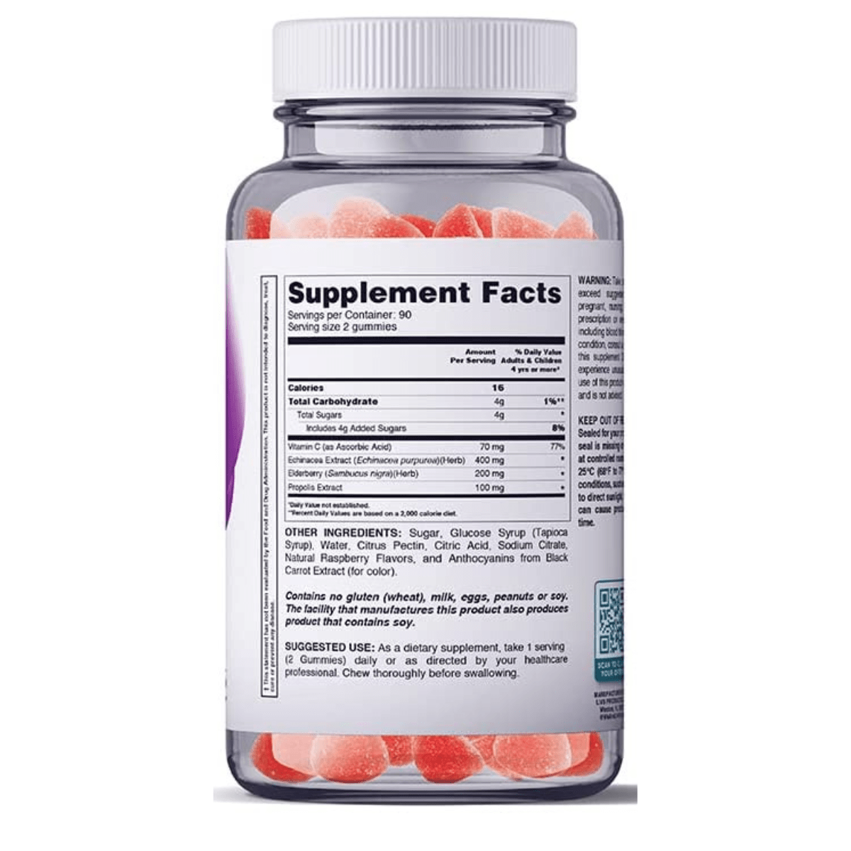 LIVS Immune System - Frambuesa - 180 Gomitas - Haz Tu Pedido