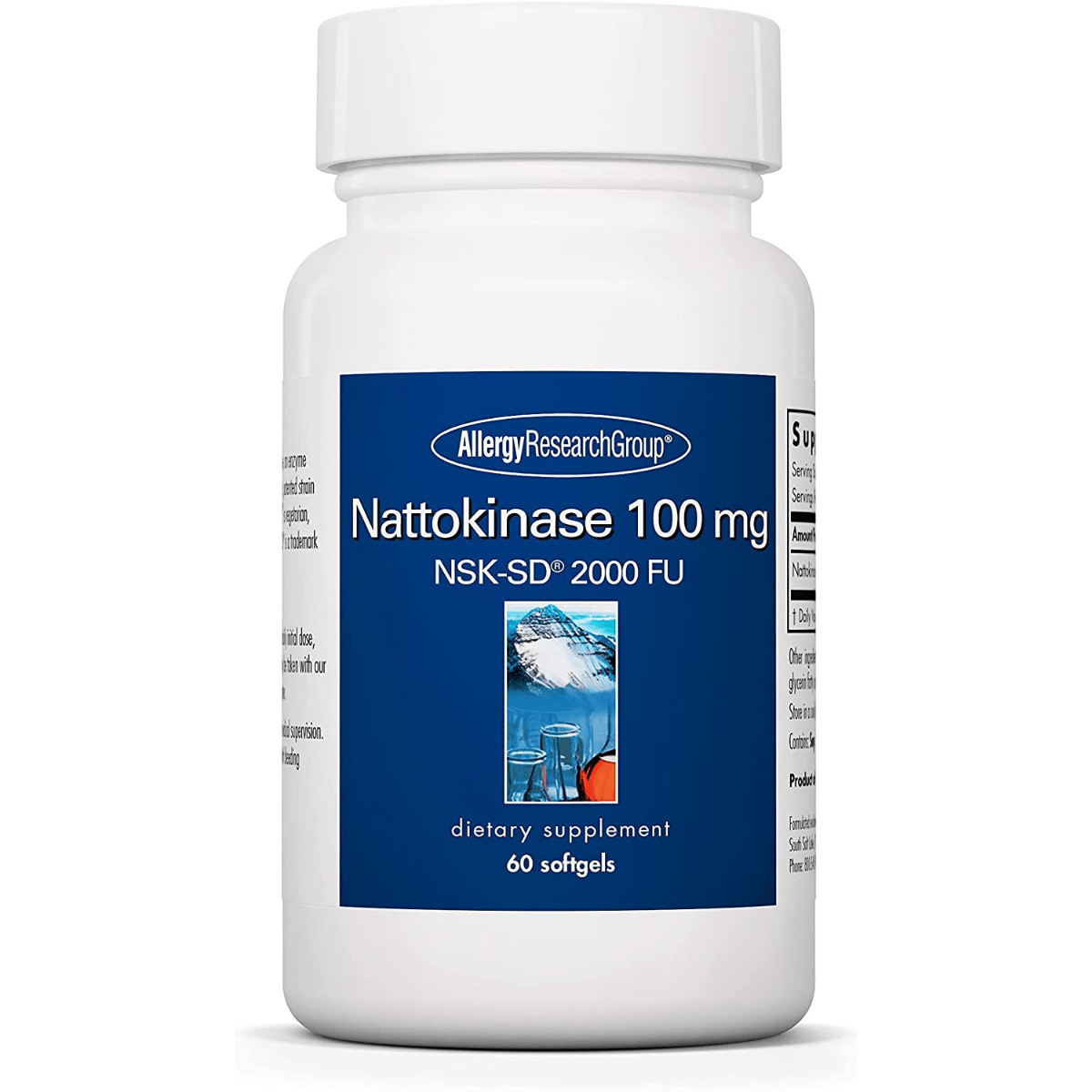 Allergy Research Group Nattokinase 100 mg - 60 Cápsulas Blandas - Haz Tu Pedido