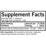 Kirkman Vitamin B-6 - 50 mg - 100 Cápsulas - Haz Tu Pedido