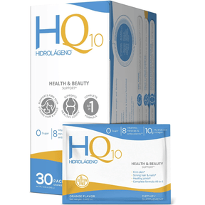 Hidrolágeno Q10 Hydrolyzed Collagen - 30 Paquetes - Haz Tu Pedido