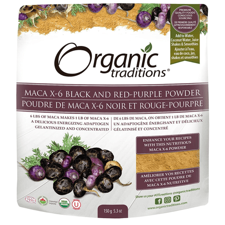 Organic Traditions Maca X-6 - 150 g - Haz Tu Pedido