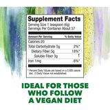 konsyl Organic Psyllium Fiber - 340 g - Haz Tu Pedido