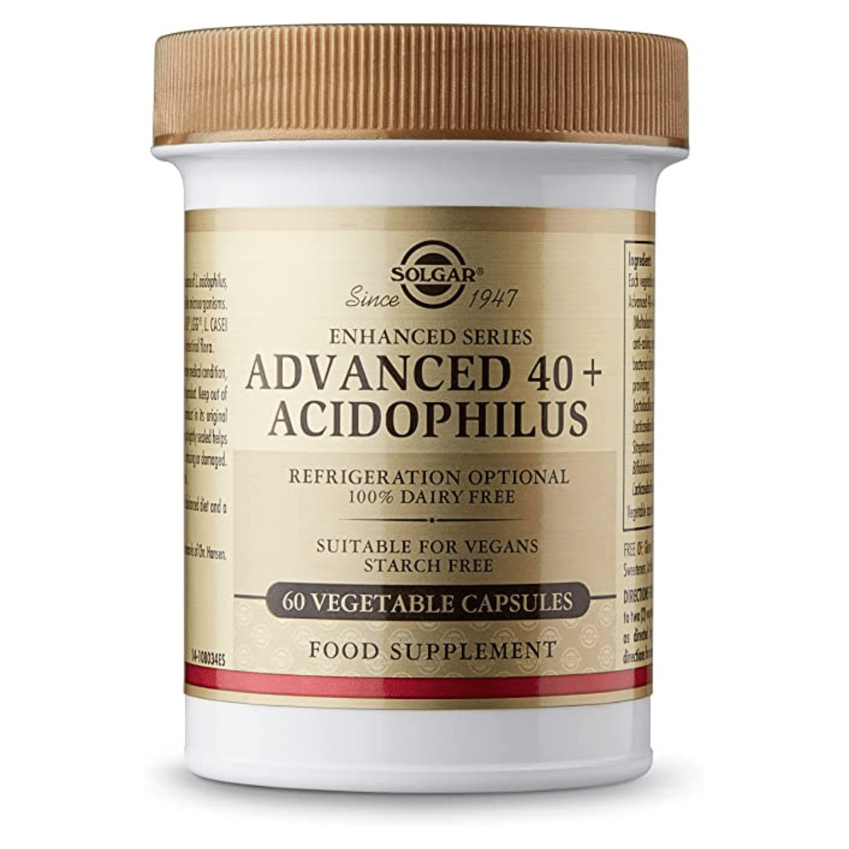 Solgar Advanced 40+ Acidophilus - Haz Tu Pedido