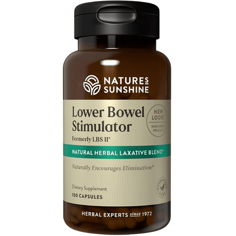 Nature's Sunshine LBS II Lower Bowel Stimulant - 100 Cápsulas - Haz Tu Pedido