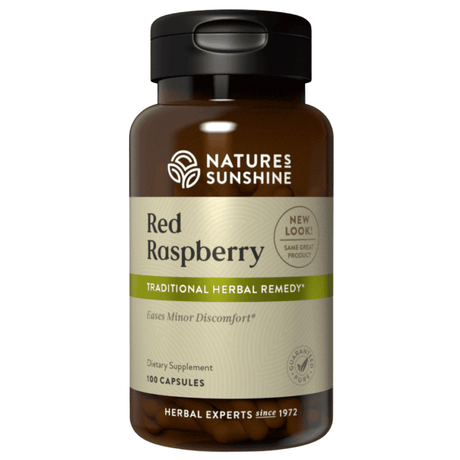 Nature's Sunshine Red Raspberry - 100 Cápsulas - Haz Tu Pedido