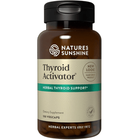 Nature's Sunshine Thyroid Activator - 100 Tabletas - Haz Tu Pedido