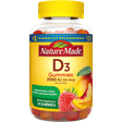 Nature Made Vitamin D3 2000 IU (50 mcg) - Fresa, Durazno & Mango - Haz Tu Pedido