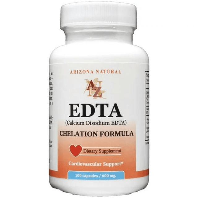 EDTA Calcio Disódico - 600 Mg - 100 Cápsulas - Haz Tu Pedido