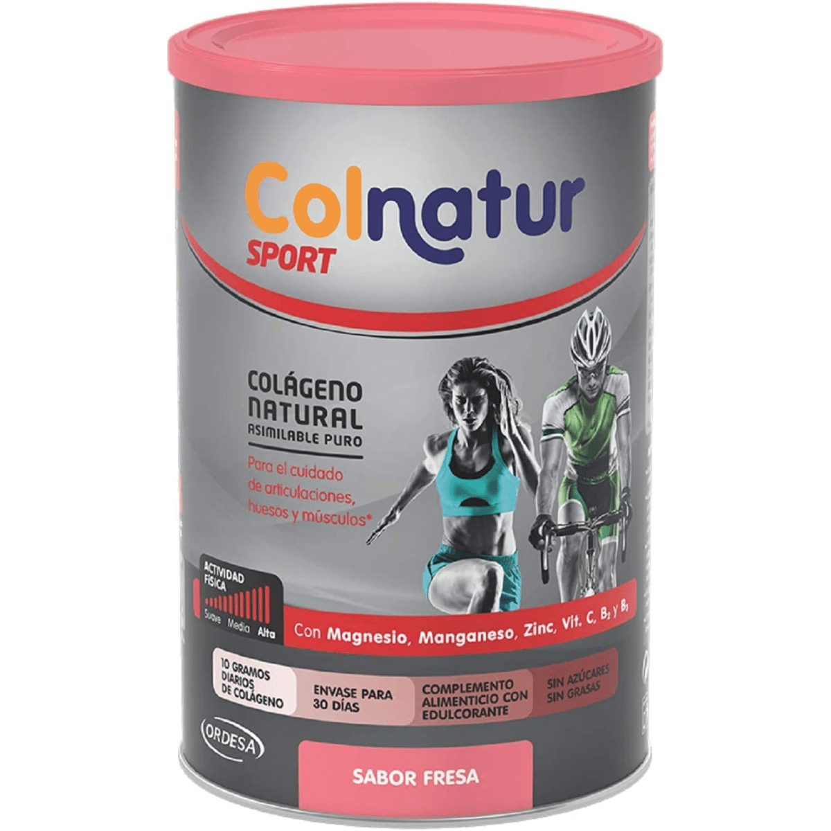COLNATUR Sport Hydrolyzed Collagen With Magnesium, Manganeso, Zinc And Vitamins - 351 g - Haz Tu Pedido