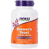 NOW Foods Brewer's Yeast - 200 Tabletas - Haz Tu Pedido