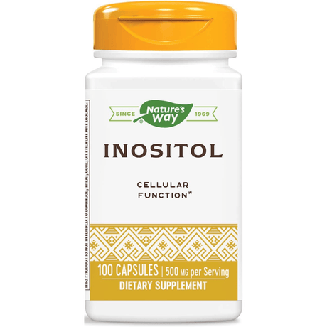 Natures Way Inositol 500 mg - 100 Cápsulas - Haz Tu Pedido