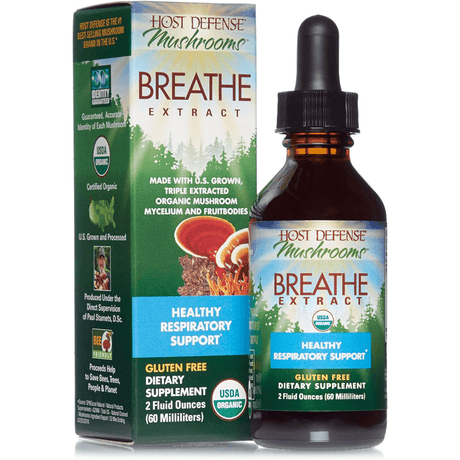 Host Defense Breathe Extract - 60 ml - Haz Tu Pedido
