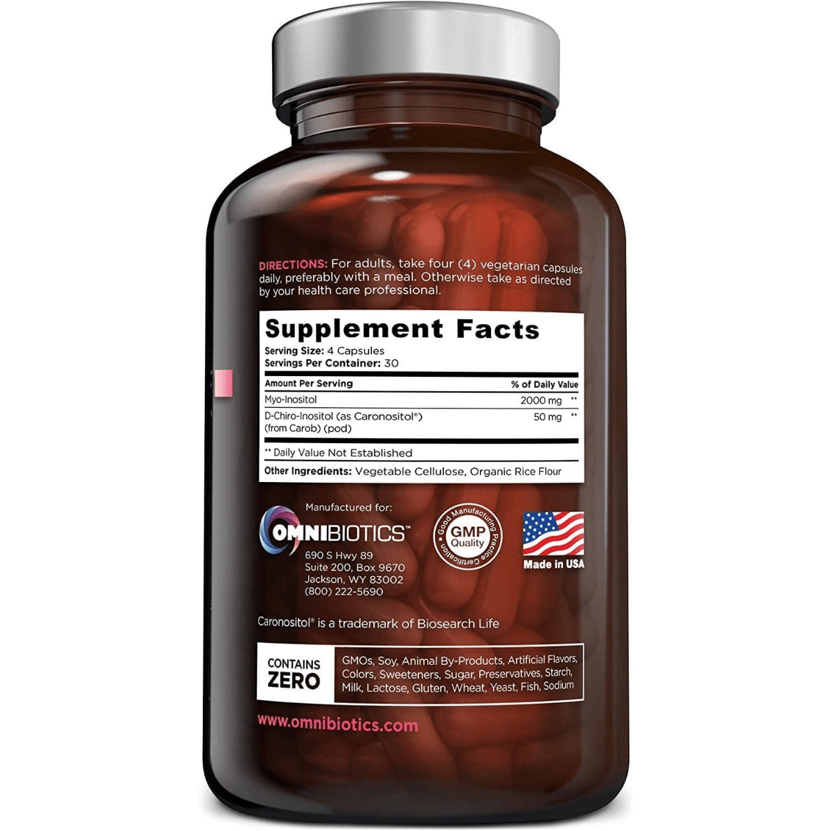 OmniBiotics Myo-Inositol Plus - 120 Cápsulas Vegetarianas - Haz Tu Pedido