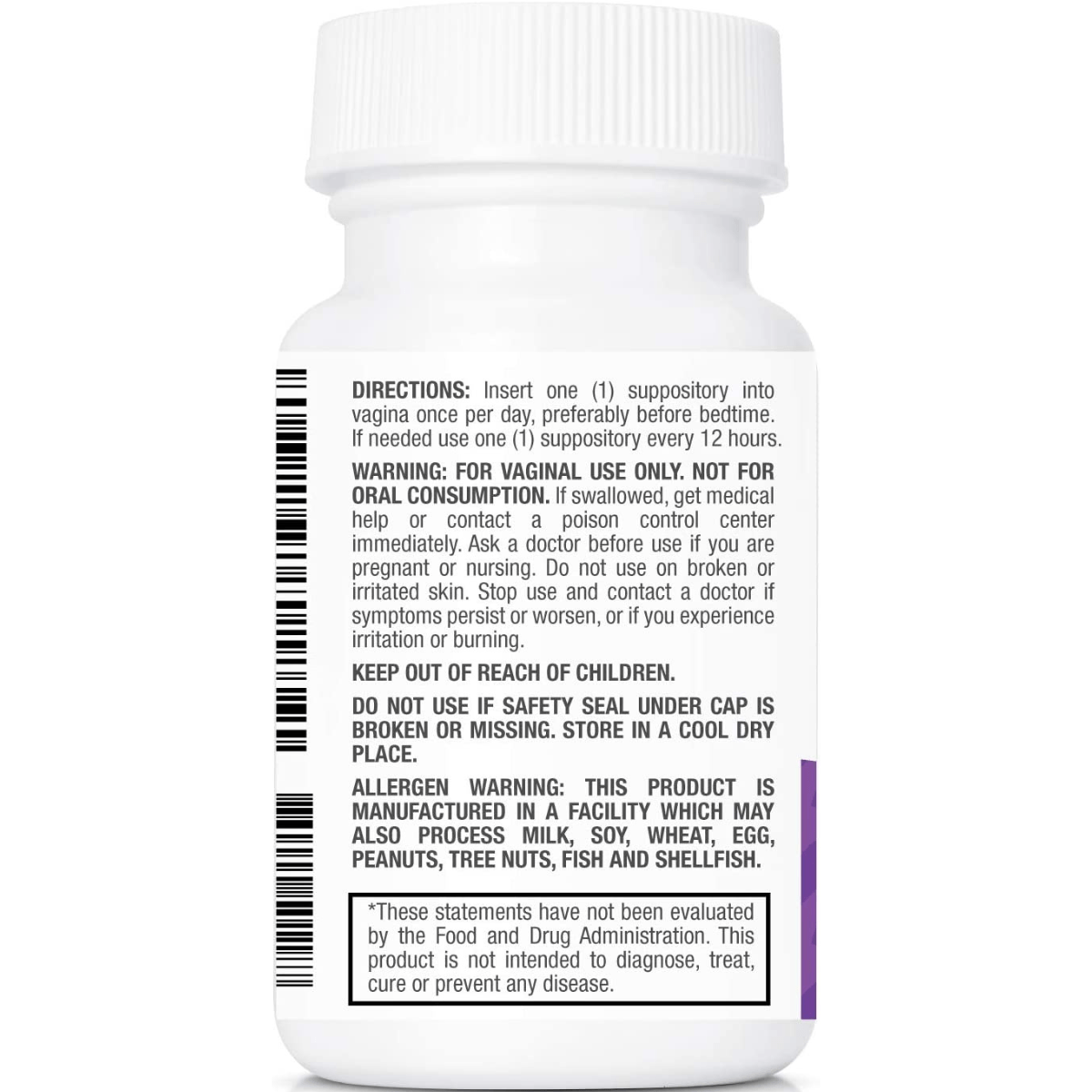 Newlife Naturals 30 Cápsulas De Ácido Bórico 600 mg Con 16 Aplicadores De Supositorios Vaginales - Haz Tu Pedido